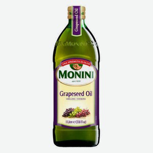 Масло из виноградных косточек Monini Grapeseed Oil рафинированное, 1 л