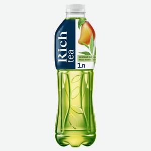 Чай зеленый Rich tea со вкусом Манго, 1 л