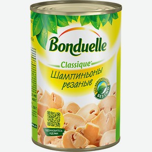 Шампиньоны Bonduelle резаные, 400 г