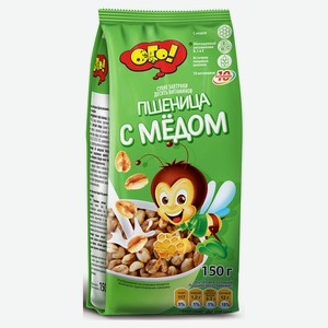 Сухой завтрак «ОГО!» пшеница с медом, 150 г