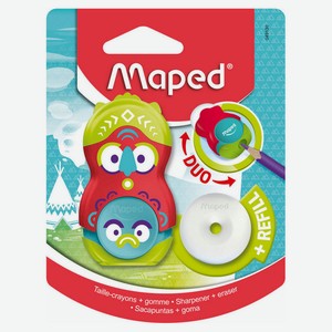 Точилка-ластик Maped Fancy 1 отверстие