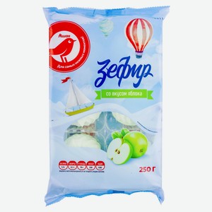 Зефир АШАН Красная птица яблочный, 250 г