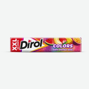 Жев резинка Dirol Colors XXL Ассорти 19г