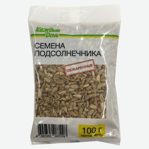 Семена подсолнечника «Каждый День» обжаренные, 100 г