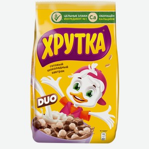 Завтрак готовый Шарики Хрутка Duo, 230г Россия