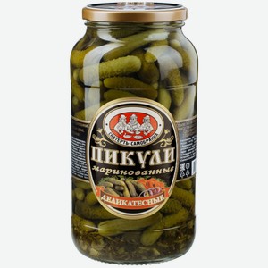 Пикули Скатерть-Самобранка маринованные деликатесные, 1.415л