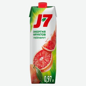 Нектар грейпфрутовый J7 с мякотью, 970 мл