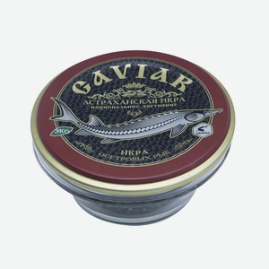 Икра стерляди Раскат зернистая, 113г Россия