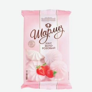 Зефир Шарлиз бело-розовый, 180 г