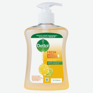 Мыло жидкое Dettol Антибактериальное с ароматом грейпфрута, 250 мл