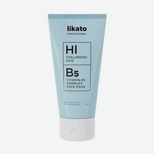 LIKATO Маска для лица увлажняющая с гиалуроновой кислотой и витамином В5