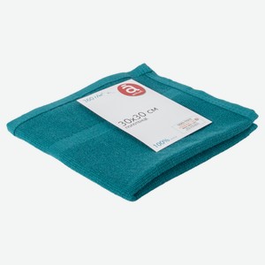 Салфетка Actuel изумрудная, 30х30 см