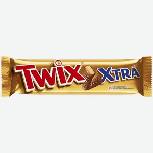 Батончик TWIX Экстра, Россия, 82 г