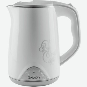 Чайник электрический GALAXY GL 0301, 2000Вт, белый