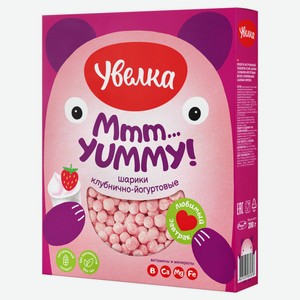 Шарики «Увелка» с клубнично-йогуртовым вкусом, 200 г