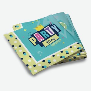 Салфетки бумажные Nd play Вечеринка, 33 см, 20 шт