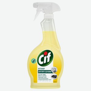 Чистящий спрей Cif «Легкость чистоты. Антижир» для плит и духовок, 500 мл