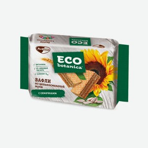 Вафли Eco-botanica из цельносмол.муки с семечками 145г Рот Фронт