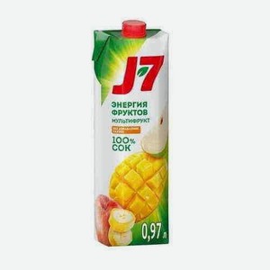Нектар J7 Мультифрукт 0,97л