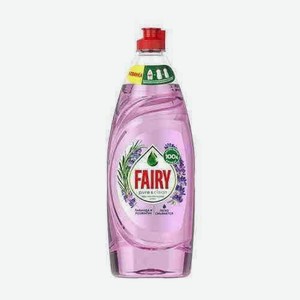 Средство Для Мытья Посуды Fairy Pure&clean Лаванда И Розмарин 650мл