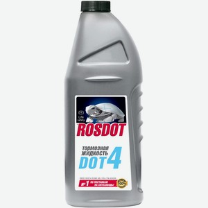 Тормозная жидкость ROSDOT DOT4, Россия, 910 мл