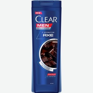 Шампунь мужской CLEAR Men против перхоти с аром темного шоколада Axe Dark Temptati, Россия, 380 мл