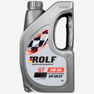 Масло моторное ROLF синтетика 5W-30 4л 322228, Россия, 4 л