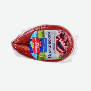 Колбаса Мясницкий ряд Краковская полукопченая, 300г Россия