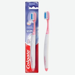 Зубная щетка Colgate Extra Density жесткая, 1 шт
