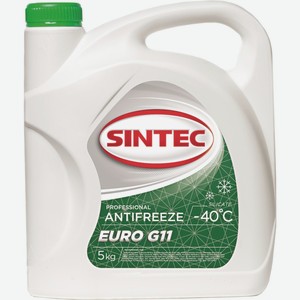 Антифриз SINTEC зеленый G11 800523, Россия, 5 кг