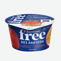 Бзмж Йогурт Free Без Лактозы 2,7% Клуб/марак. 180г