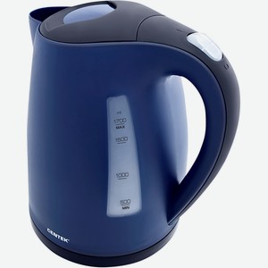 Чайник CENTEK электрический, 2200Вт, LED, защита от вкл.без воды CT-0026 Blue, Китай, 1,7 л