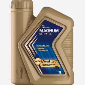 Масло моторное РОСНЕФТЬ Ultratec 5w-40 синтетическое 1л, Россия