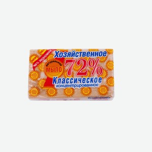 Мыло хозяйственное Аист 72%, 150г Россия