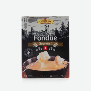 Сыр Le Superbe Swiss Gourmet для фондю полутвердый 40%, 400г Швейцария