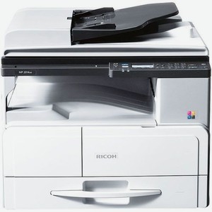 МФУ лазерный Ricoh MP 2014AD черно-белая печать, A3, цвет серый [912356]