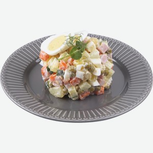Салат Оливье классический ЛЕНТА FRESH СП лоток вес, Россия