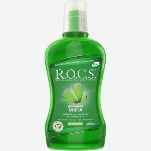 Ополаскиватель для полости рта R.O.C.S. Двойная мята, 400 мл